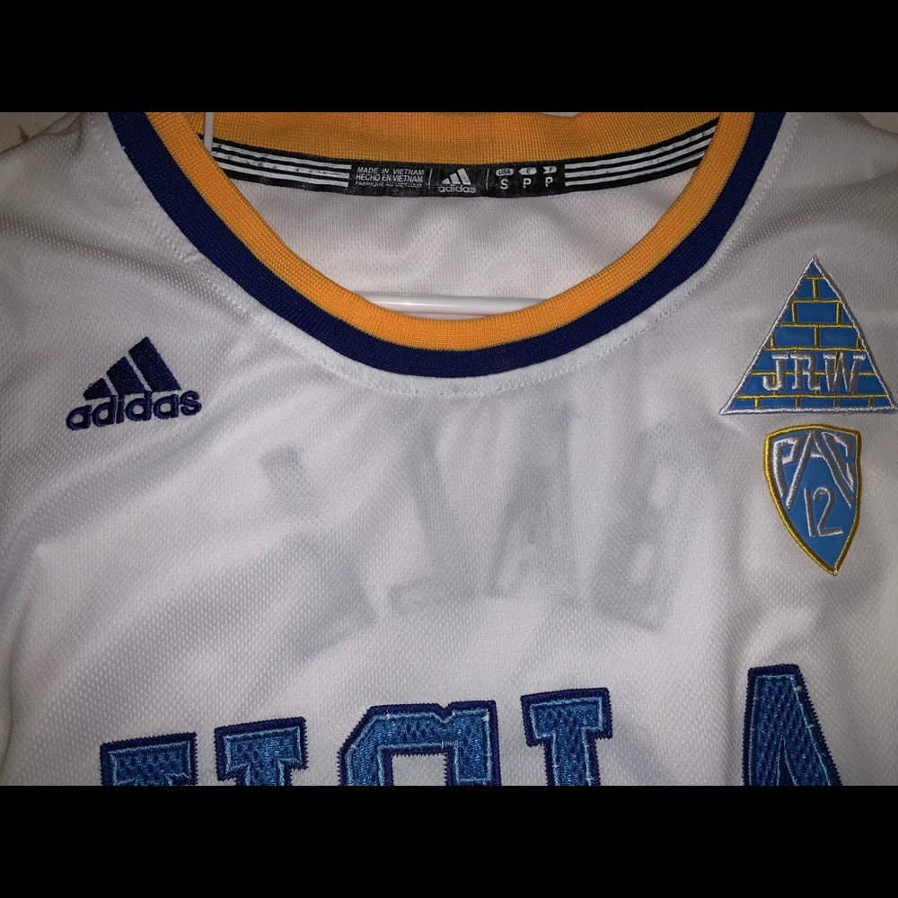 Lonzo Ball Authentic Adidas college jersey (S)